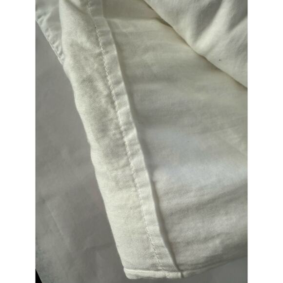 Pottery Barn White Duvet Cover 100% Cotton Full/Queen - Picture 4 of 9